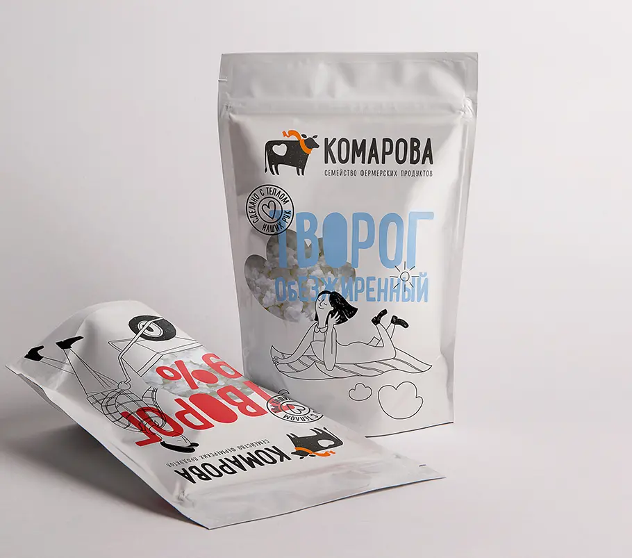 ребрендинг фермы «Комарова»