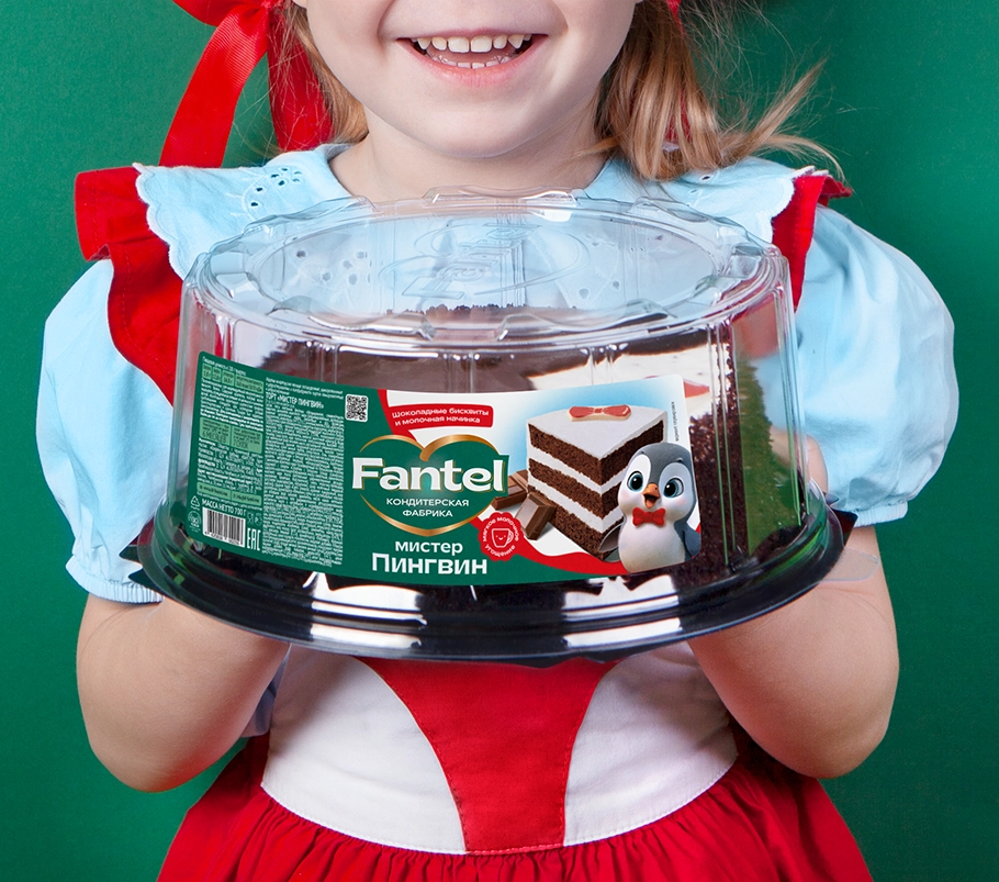 ребрендинг кондитерского бренда Fantel