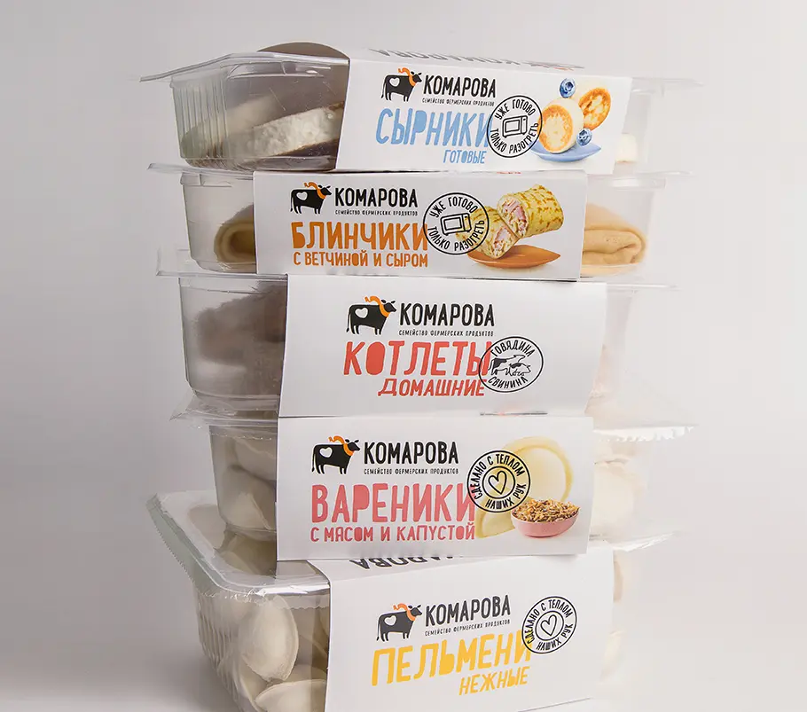 ребрендинг фермы «Комарова»