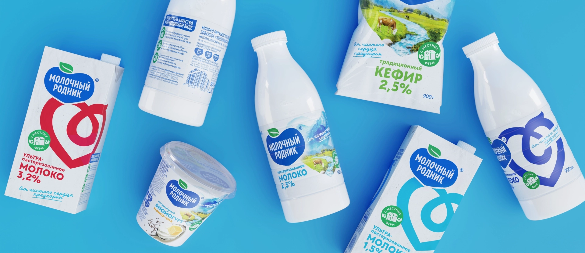 разработка позиционирования для молочного завода