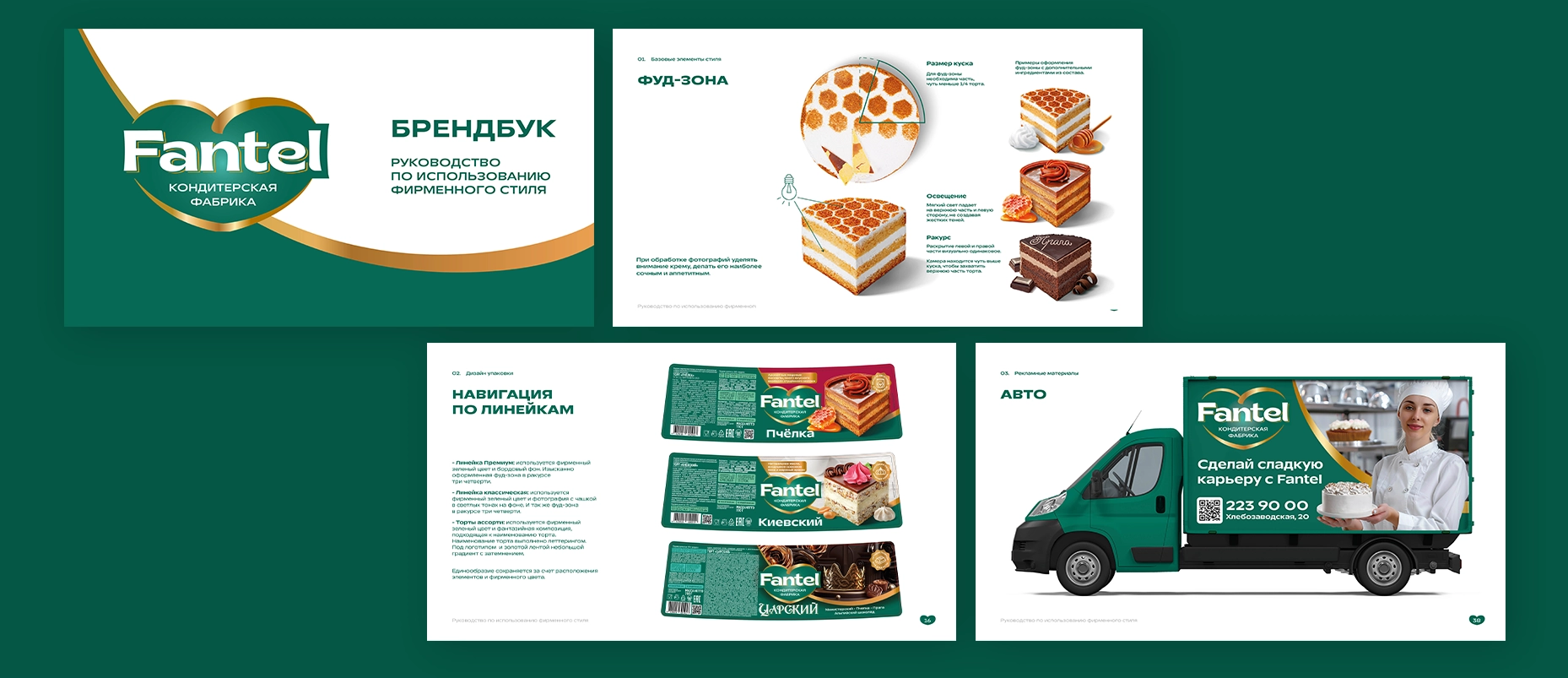 ребрендинг кондитерского бренда Fantel