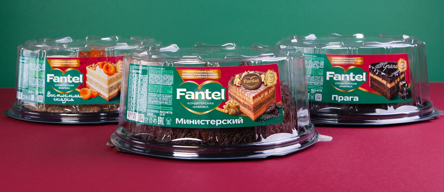 ребрендинг кондитерского бренда Fantel