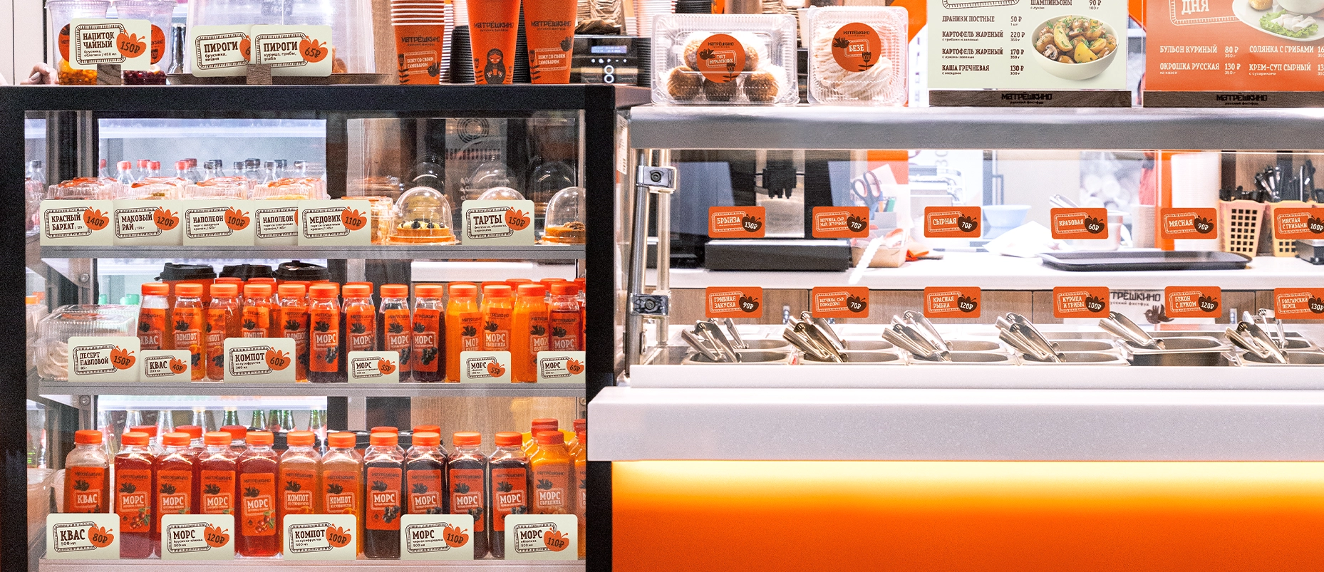 ребрендинг сети кафе «Матрёшкино»